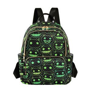 Mini Backpack Cartoon Spooky Animal Head Fashion Backpack Purse for😌